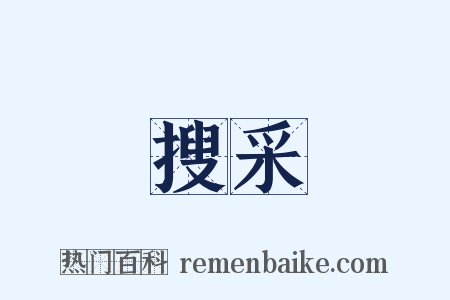 搜采是什么意思的图片